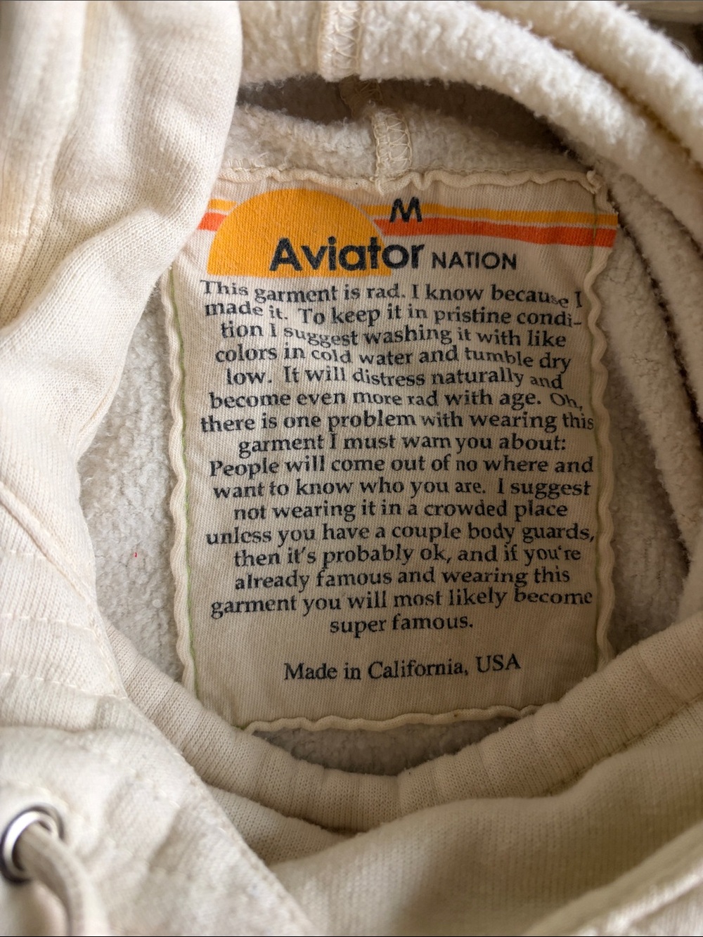 Aviator Nation Women’s M Hoodie - Picture 2 of 10